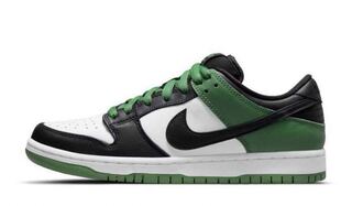 Nike SB Dunk Low Pro "Black and Classic Green" 27cm
