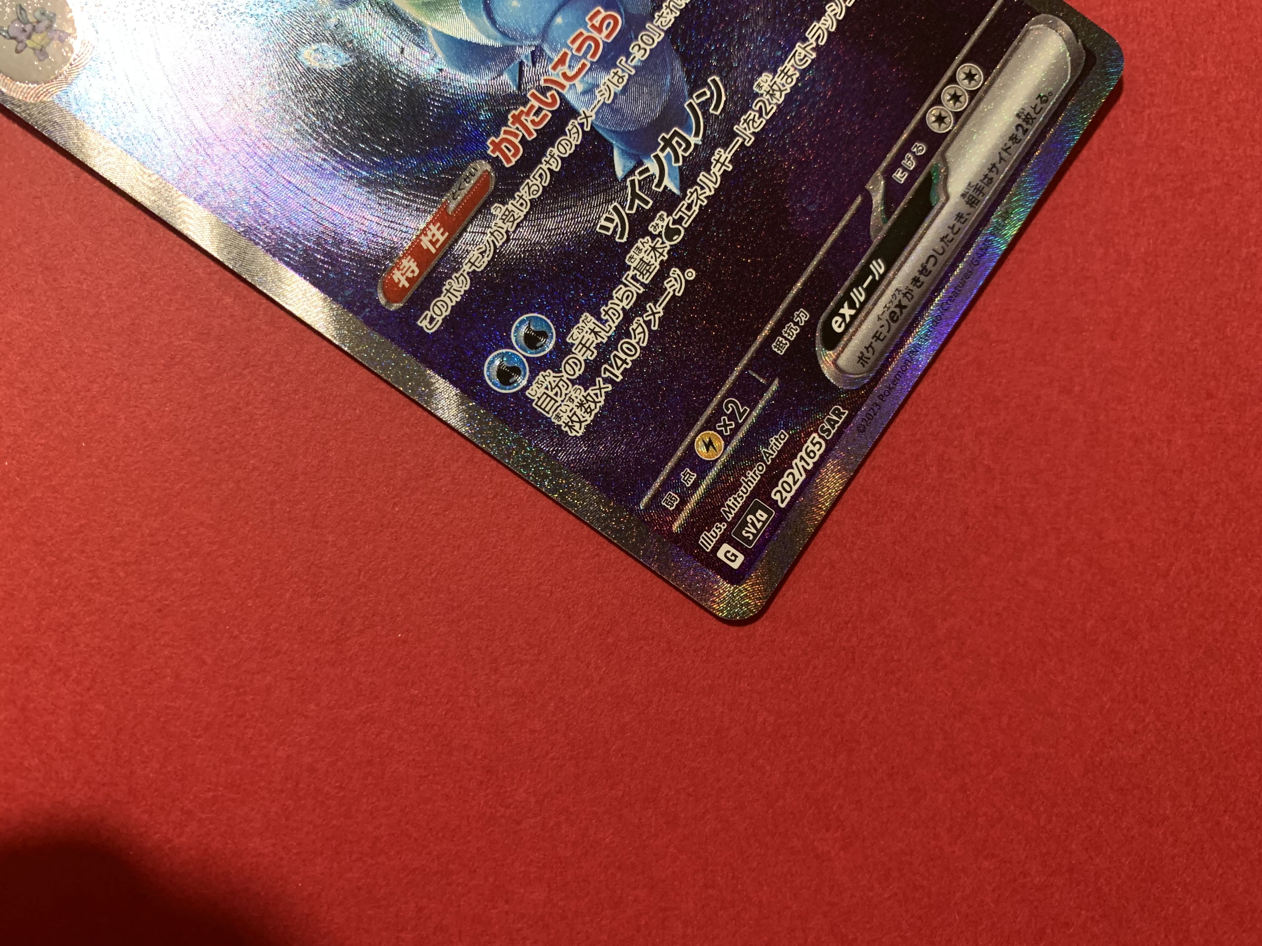 Blastoiseex SAR 202/165