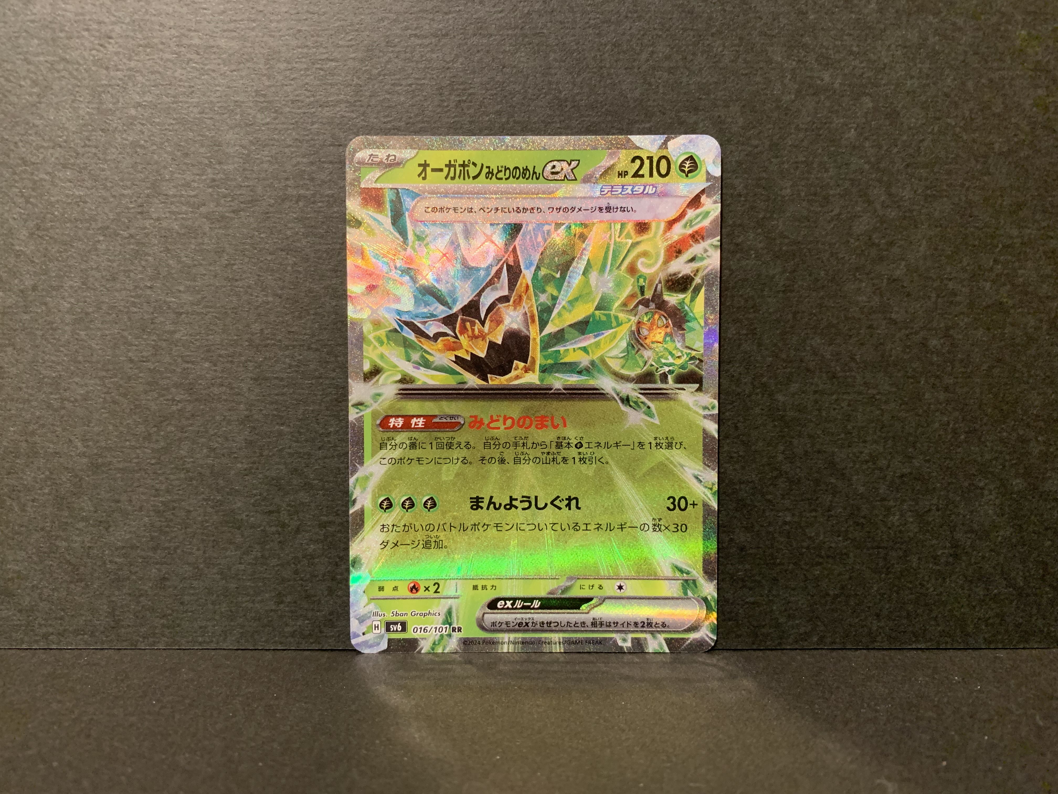 Ogapon Midori-no-men ex RR 016/101