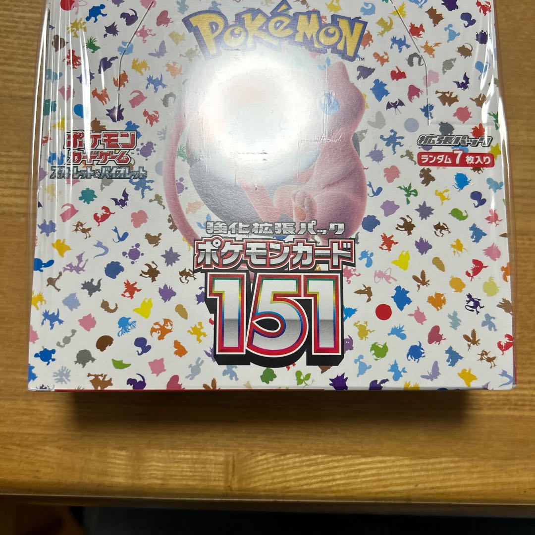 Enhanced Expansion Pack "Pokémon Card 151 (Ichigoichi)" Unopened box 1BOX