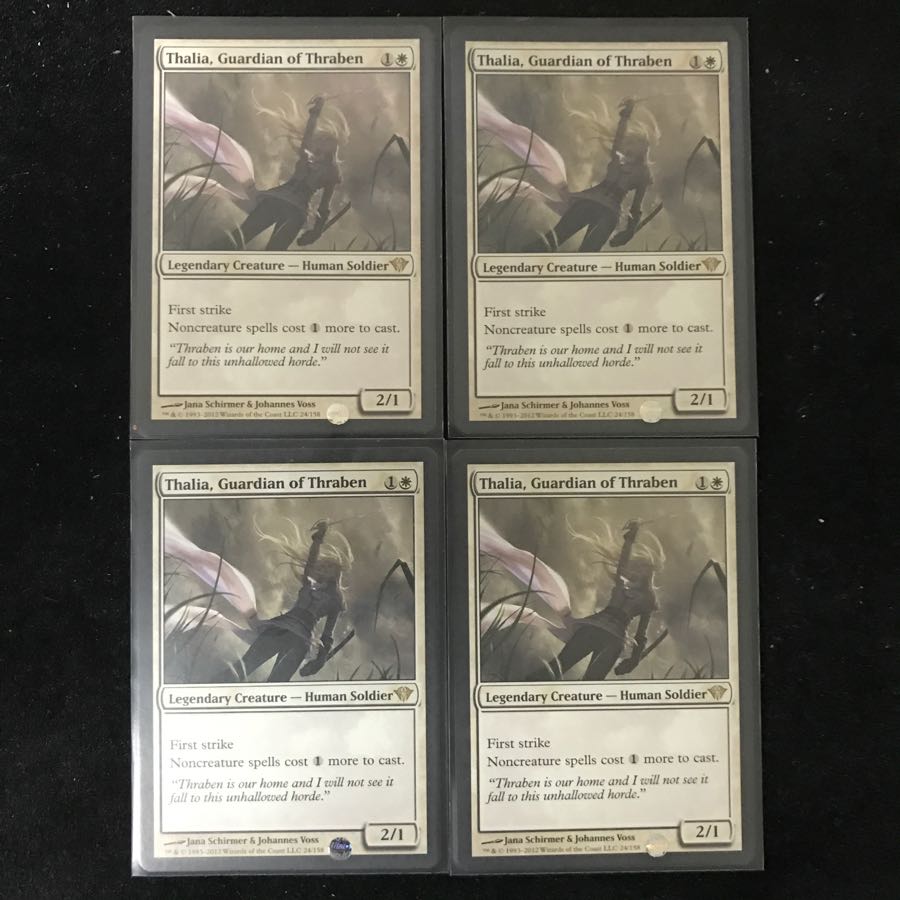 スレイベンの守護者、サリア 英4枚