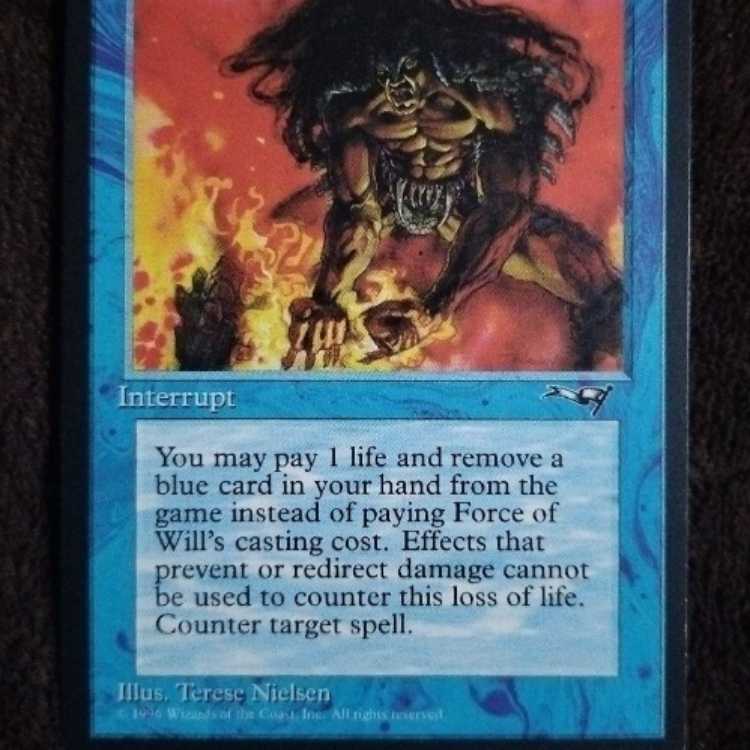 MTG Force of Will/Force of Will English edition