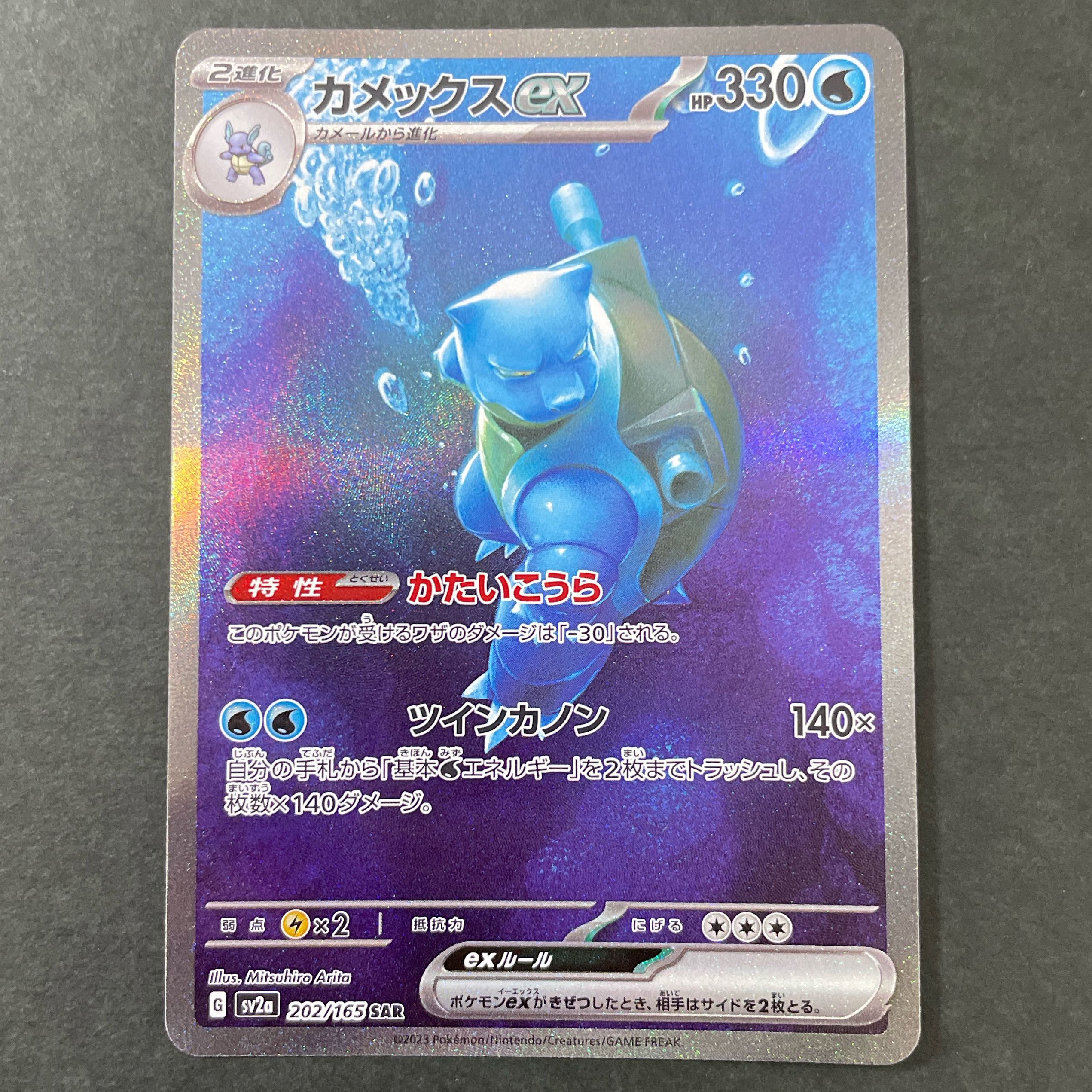 カメックスex SAR 202/165