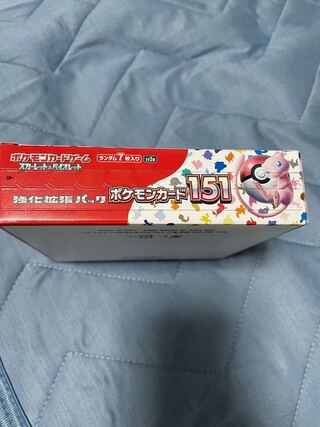 Enhanced Expansion Pack "Pokémon Card 151 (Ichigoichi)" unopened box, purchased from authorized store, no shrink, 1 box. 1BOX