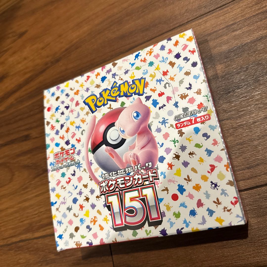 Enhanced Expansion Pack "Pokémon Card 151 (Ichigoichi)" Unopened box 1BOX