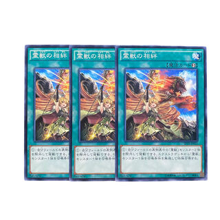 3213【遊戯王】霊獣の相絆　3枚セット