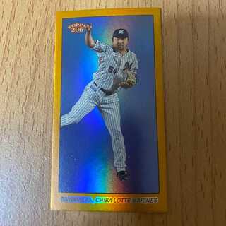 世界50枚限定シリアルナンバー入り！澤村 拓一 千葉ロッテマリーンズ