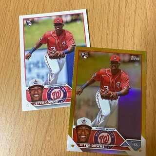 JETER DOWNS Gold Foil ゴールドフォイル+おまけ RC