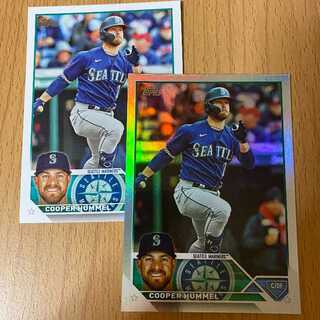 COOPER HUMMEL 2枚セット topps MLB