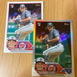 THADDEUS WARD RC 2枚セット topps MLB