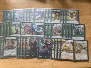 緑単べアフガンデッキ