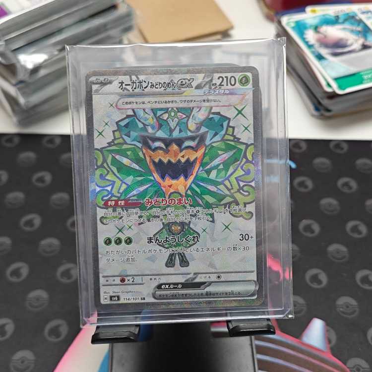 Pokémon Card Ogapon Midori-no-men ex SR 114/101 1 copy