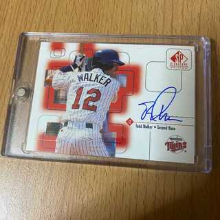 サインカード Todd Walker Twins MLB