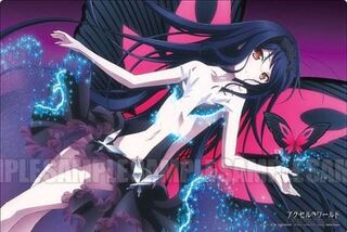 Accel World "Kuroyukihime (School Avatar)" Play Mat