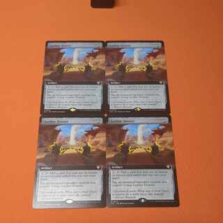 [English] Detector of force lines full art set of 4