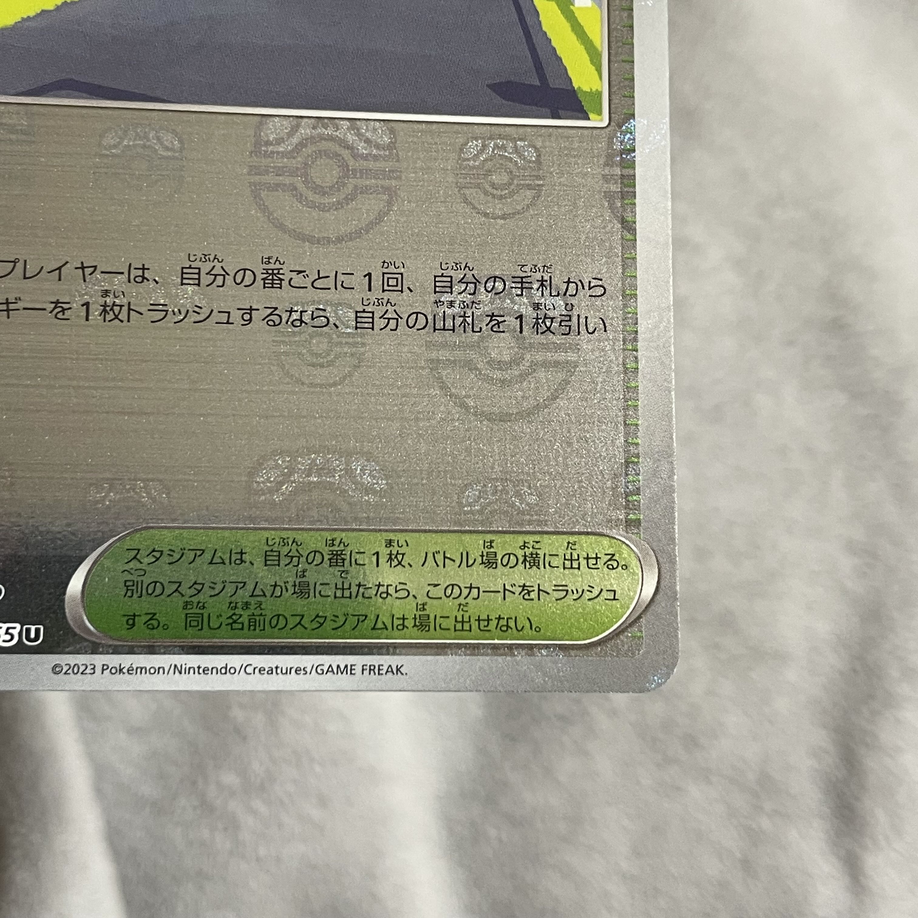 Cycling road (Master Ball pattern/mirror spec.) U 165/165