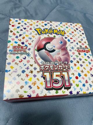Enhanced Expansion Pack "Pokémon Card 151 (Ichigoichi)" unopened box, purchased from authorized store, no shrink, 1 box. 1BOX
