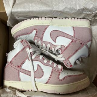 ナイキ ダンク ハイ 1985 "ベアリーローズ"ホワイト/ベアリー ローズ-セイル 26.5cm