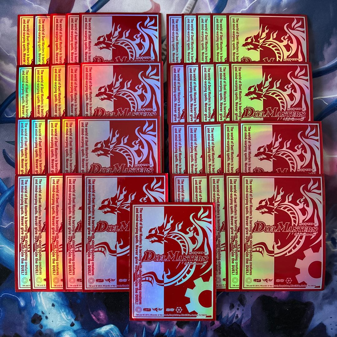 デュエルマスターズ公式スリーブ レッド 41枚