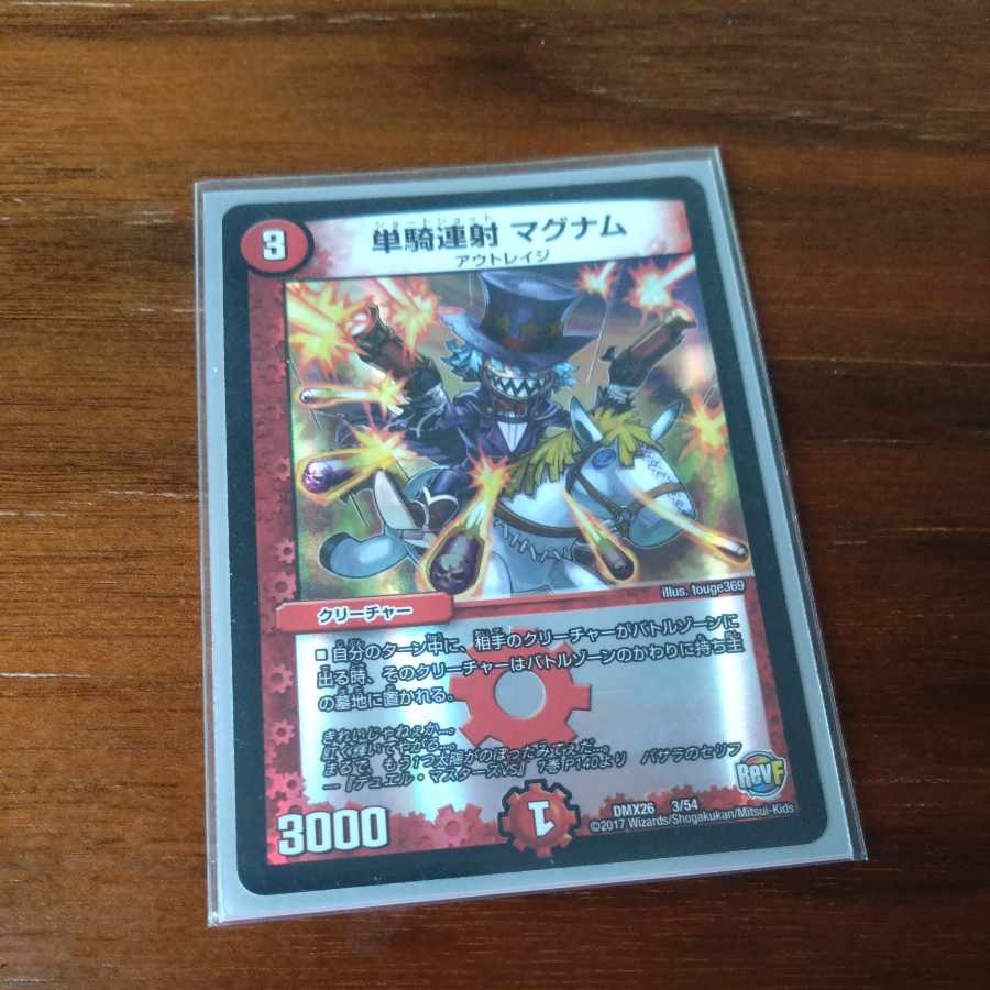 Single shot magnum 3/54