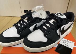 Nike Air Jordan 1 Low KO "Black/HoWight" 27cm