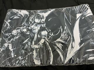 Underworld Goddess of the Closed World Saros Monochrome Play Mat
