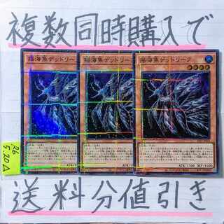 揺海魚デッドリーフ(23TP版)　スーパーパラレル×3枚　遊戯王