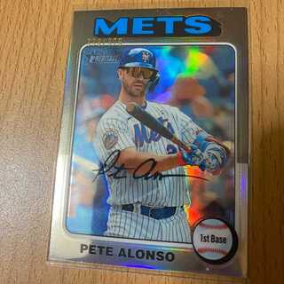 世界375枚限定シリアル入りカード！Pete Alonso バリエーション