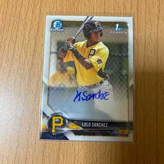 Lolo Sanchez 初サインカード 1st Bowman