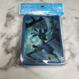 ポケモンカードゲーム　デッキシールド　ルカリオ