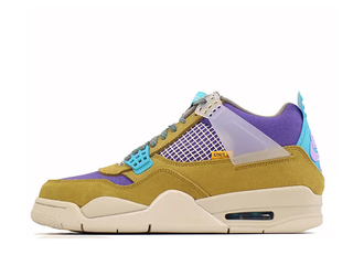 Union x Nike Air Jordan 4 SP "Desert Moss/Dark Iris" 27.5cm