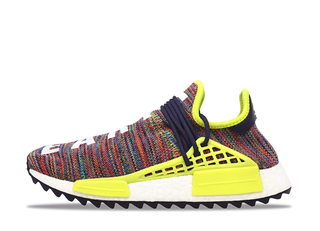 Pharrell Williams x adidas Originals Human Race NMD Trail "Yellow/HoWight/Multi Color" 28cm