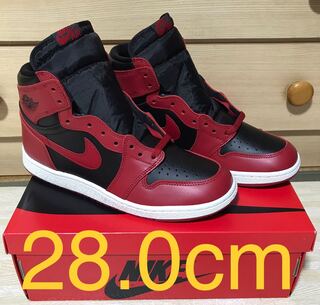 Nike Air Jordan 1 High '85 Varsity Red/Varsity Red Summit HoWight Black 28cm
