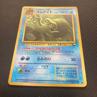 Omanyte old back NO.138 with scratches