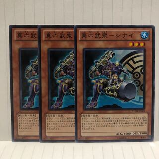 真六武衆-シナイ　ノーマル　3枚　マホ子