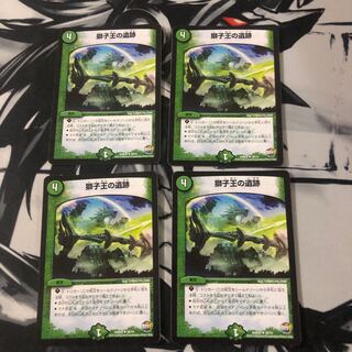 獅子王の遺跡　4枚