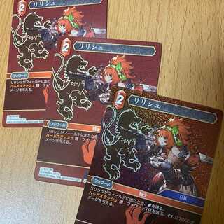 3 Lilish including premium FFTCG Hidden Hope