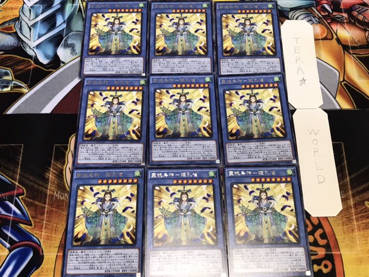 霊魂鳥神-姫孔雀 レア 9枚セット てら