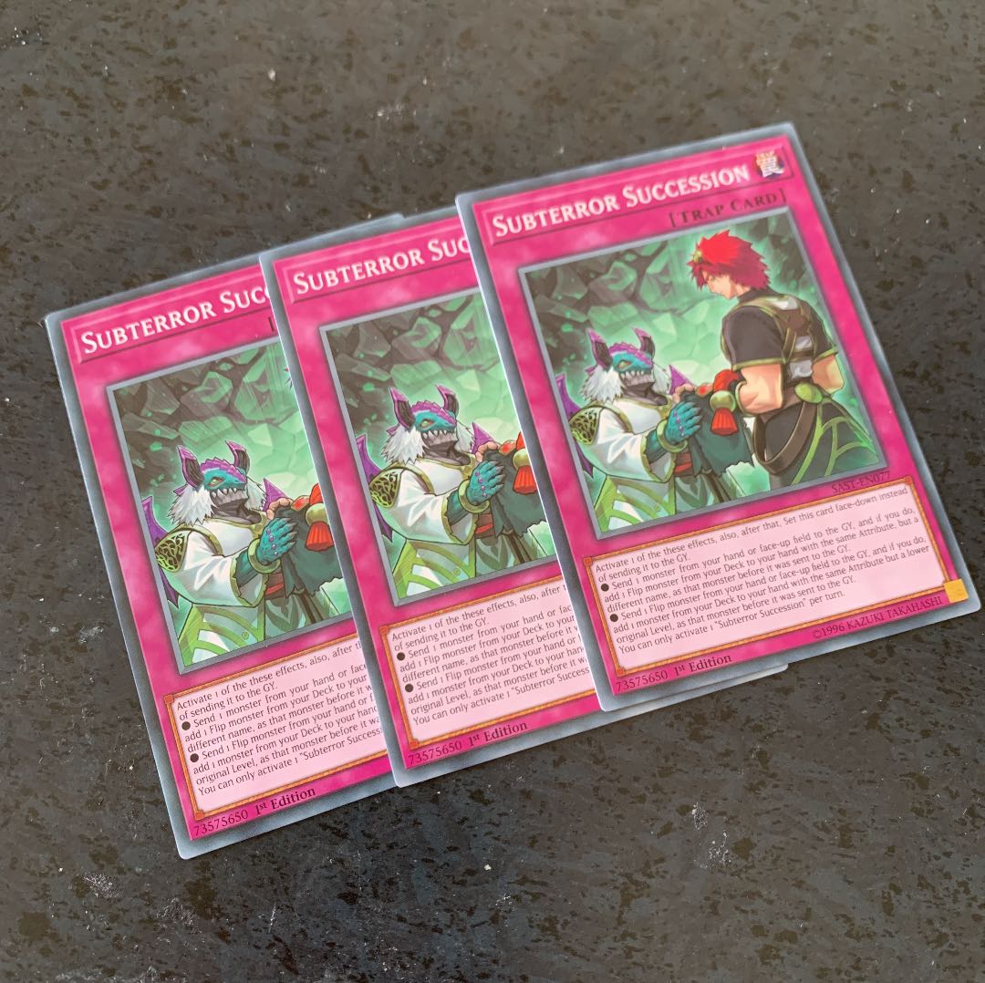 EU version Subterror Succession x 3