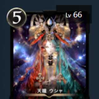 2枚天瞳 ウシャ 2枚ともスピなし