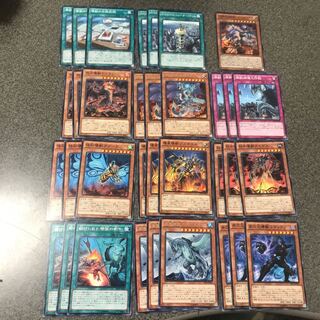 遊戯王★未完成デッキパーツ 壊獣 34枚セット★妨げられた壊獣の眠り等