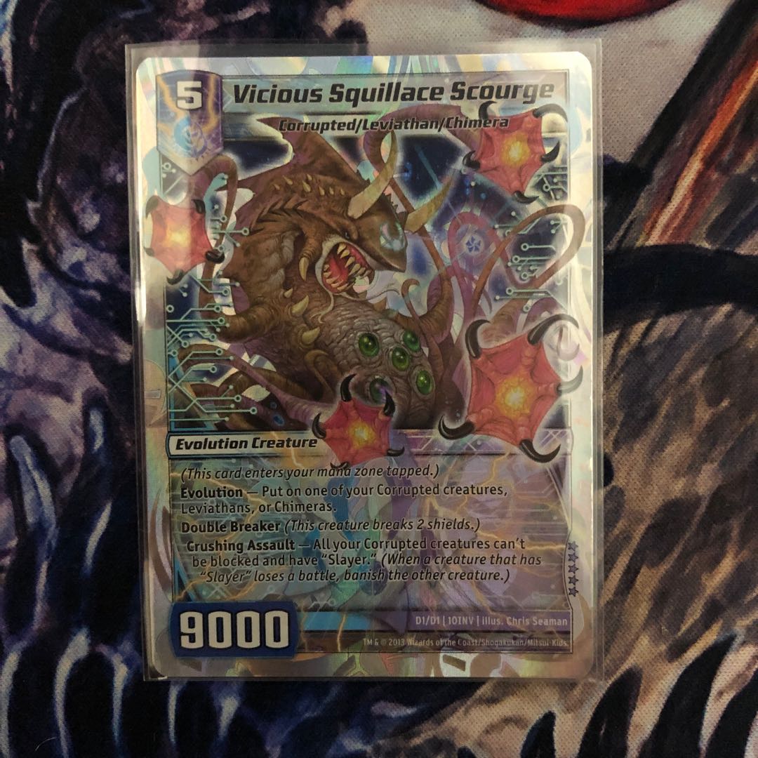 kaijudo Vicious Squillace Scourge