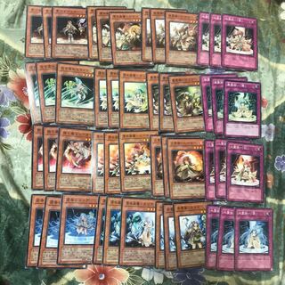 Yu-Gi-Oh ★ Unfinished Deck Parts - Possession Attachment - Spirit User - 60 pieces ★