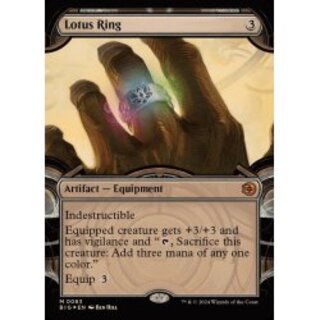 (レイズドFOIL)(0063)睡蓮の指輪/Lotus Ring《英語》【BIG】