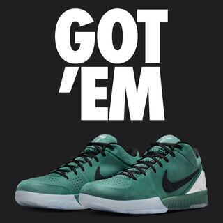 ナイキ コービー4 プロトロ "バイコースタル" バイコースタル/ブラック/メタリックシルバー 28cm