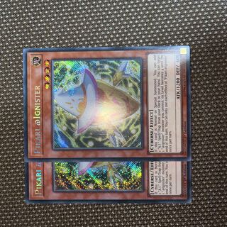 Yu-Gi-Oh Pikari @Ignister EU version (English) Siku 1st 2 copies