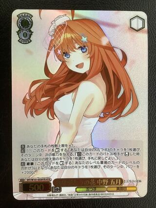 Thank you flowers - Nakano, May (with foil stamping) HYR 5HY/W101-055HYR