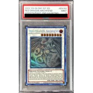 〔PSA9鑑定済〕☆英語版☆レッドデーモンズドラゴン【ゴースト】{GFP2-EN182}《シンクロ》