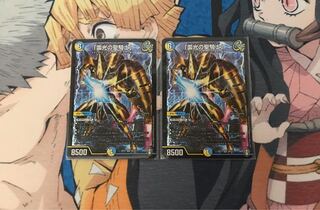 「雷光の聖騎士」 2枚