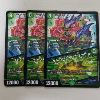 摩破目 ナトゥーラ・トプス/ストンピング・ウィード　3枚セット